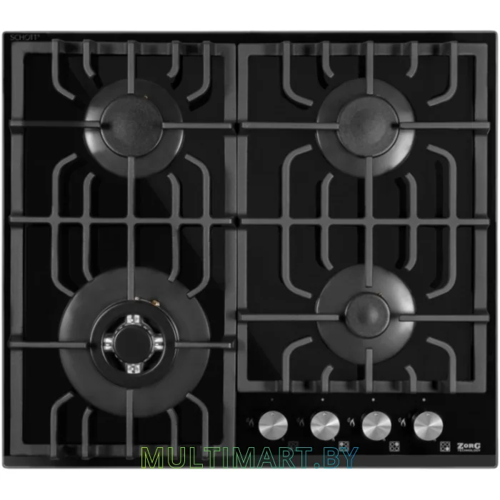 Газовая варочная панель ZorG Technology H6003P05IS (черный)